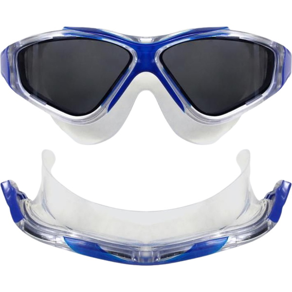 2026 ZONE3 Vision Max Swim Mask SA18GOGVI - Blue / Clear